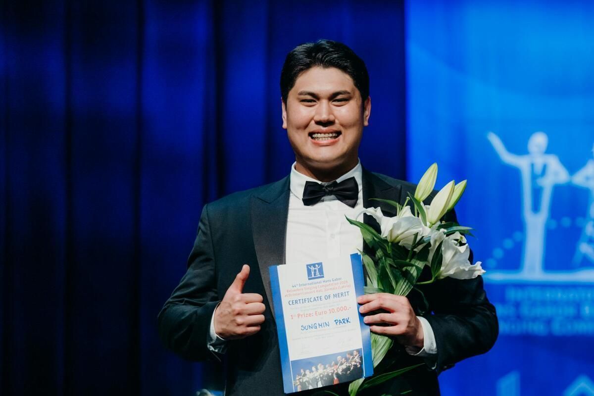 Südkoreaner Sungmin Park holt sich den 44. Belvedere-Bewerb