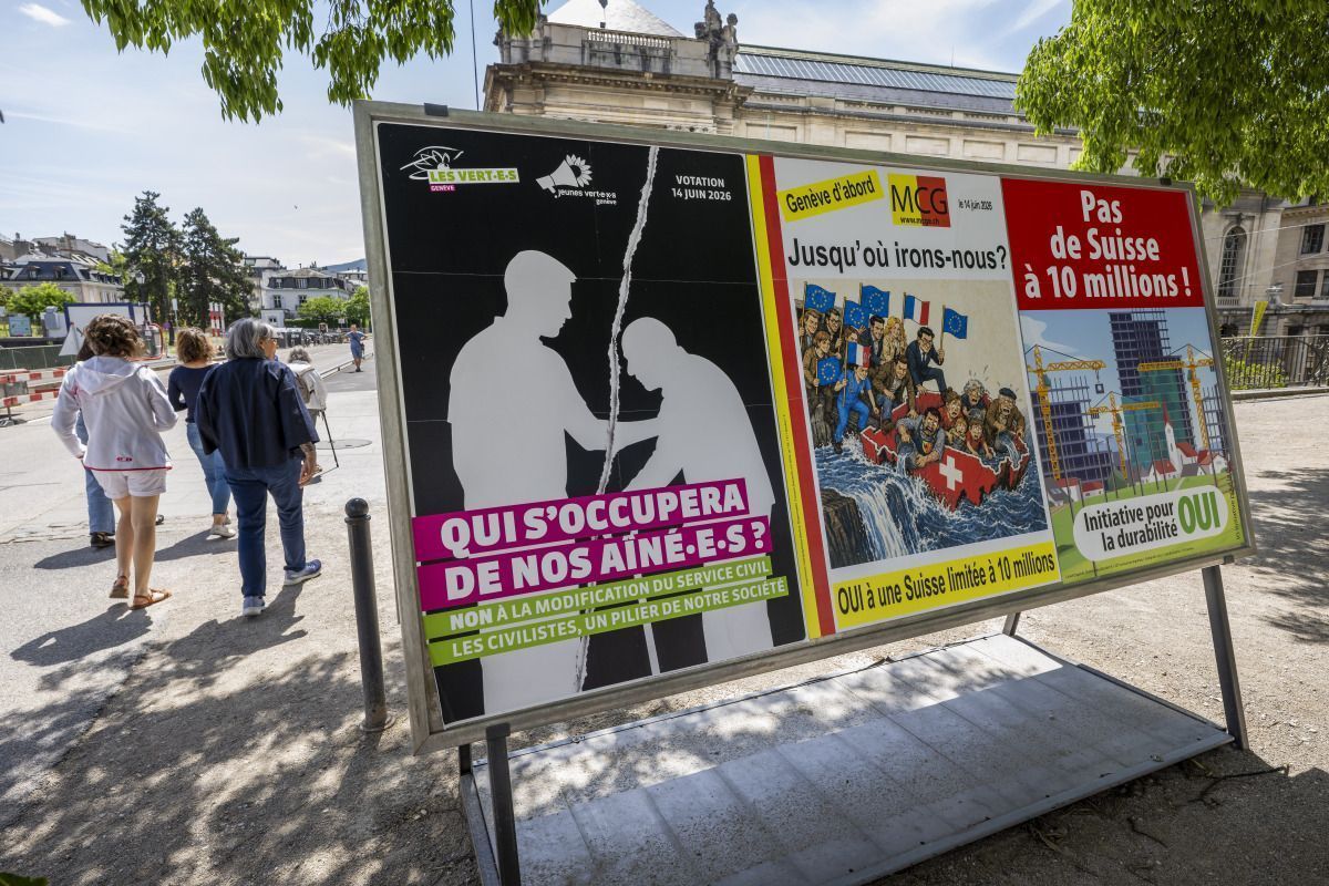 Referendum "Keine 10-Millionen-Schweiz": Trend zu Ablehnung