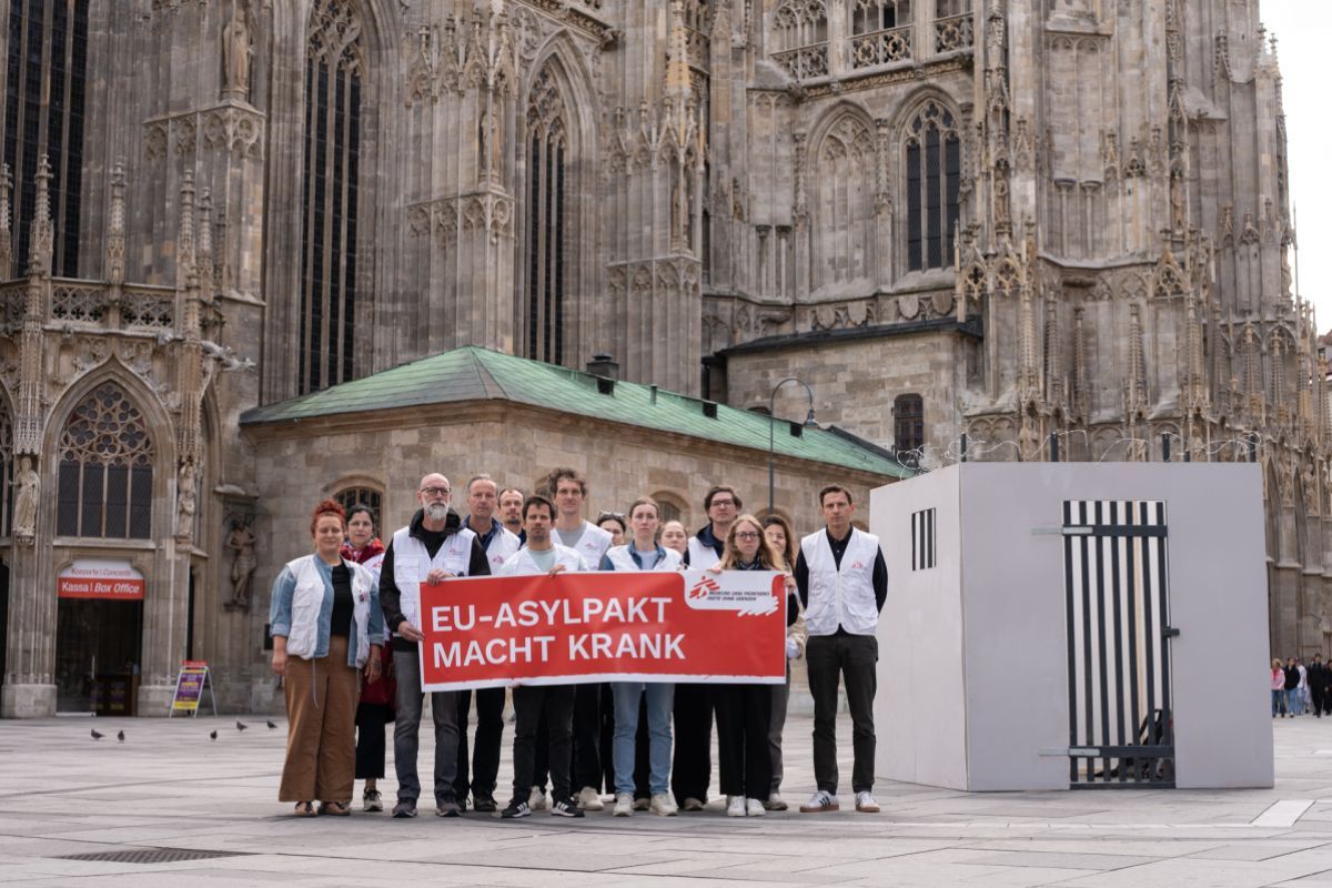 Ärzte ohne Grenzen kritisiert "krank machenden" EU-Asylpakt