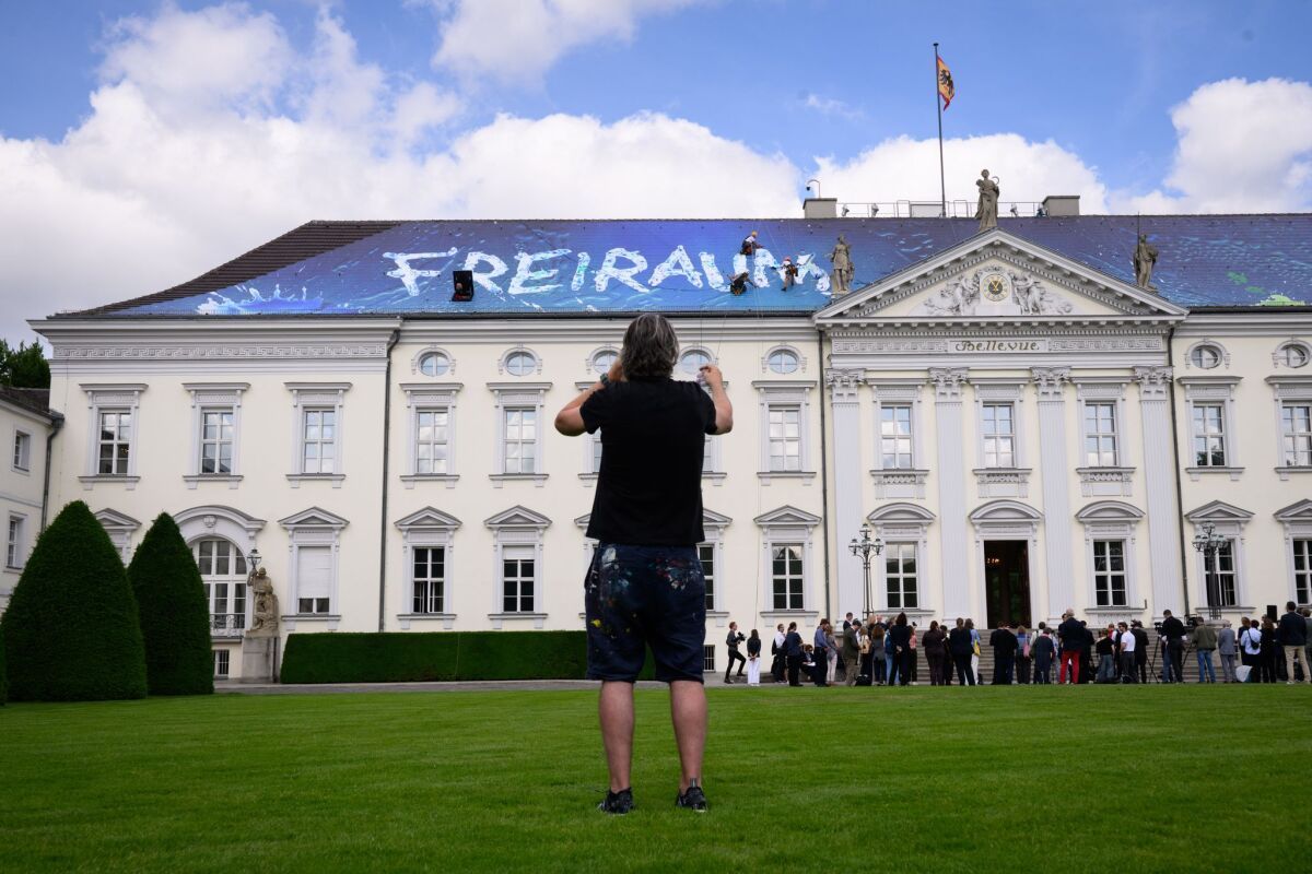 Im Berliner Schloss Bellevue regiert derzeit die Kunst