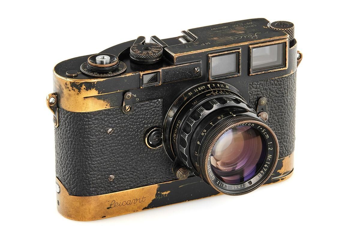 Leica-Kamera für 600.000 Euro versteigert