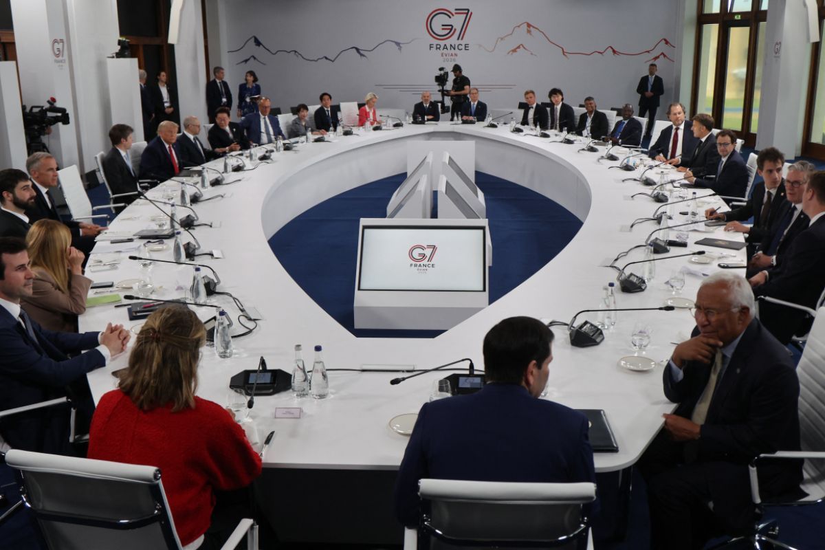 Trump rückt auf G7-Gipfel wieder näher an Partner heran