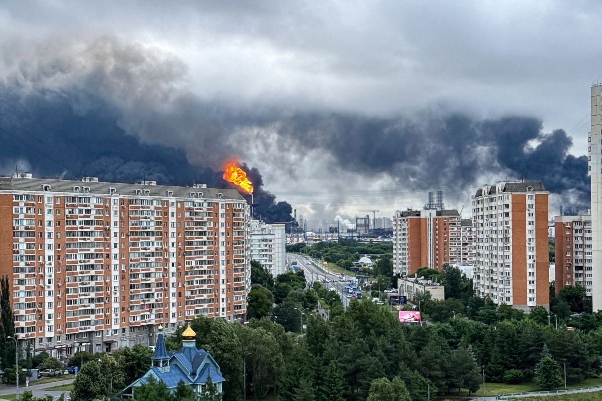 Selenskyj droht: Moskau wird brennen