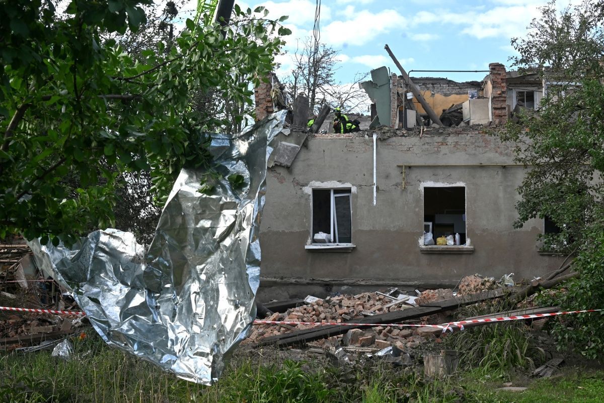 Toter und neun Verletzte bei russischem Angriff auf Charkiw