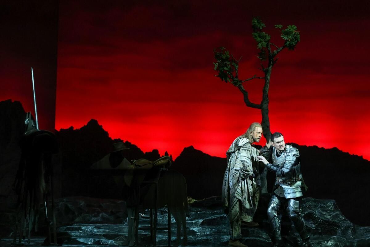 "Don Quichotte" in Innsbruck: Disco und dahinter keine Welt