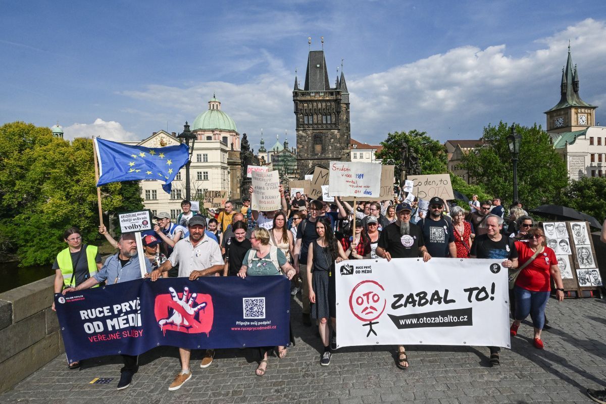 Warnstreik bei öffentlich-rechtlichen Medien in Tschechien