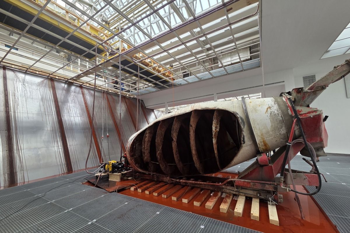 Die Melancholie der Betonmischmaschine in der Secession Wien