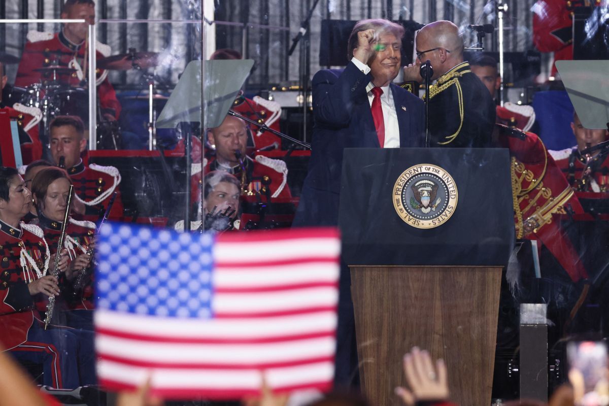 Trump eröffnete US-Jubiläumsfeiern mit Selbstlob