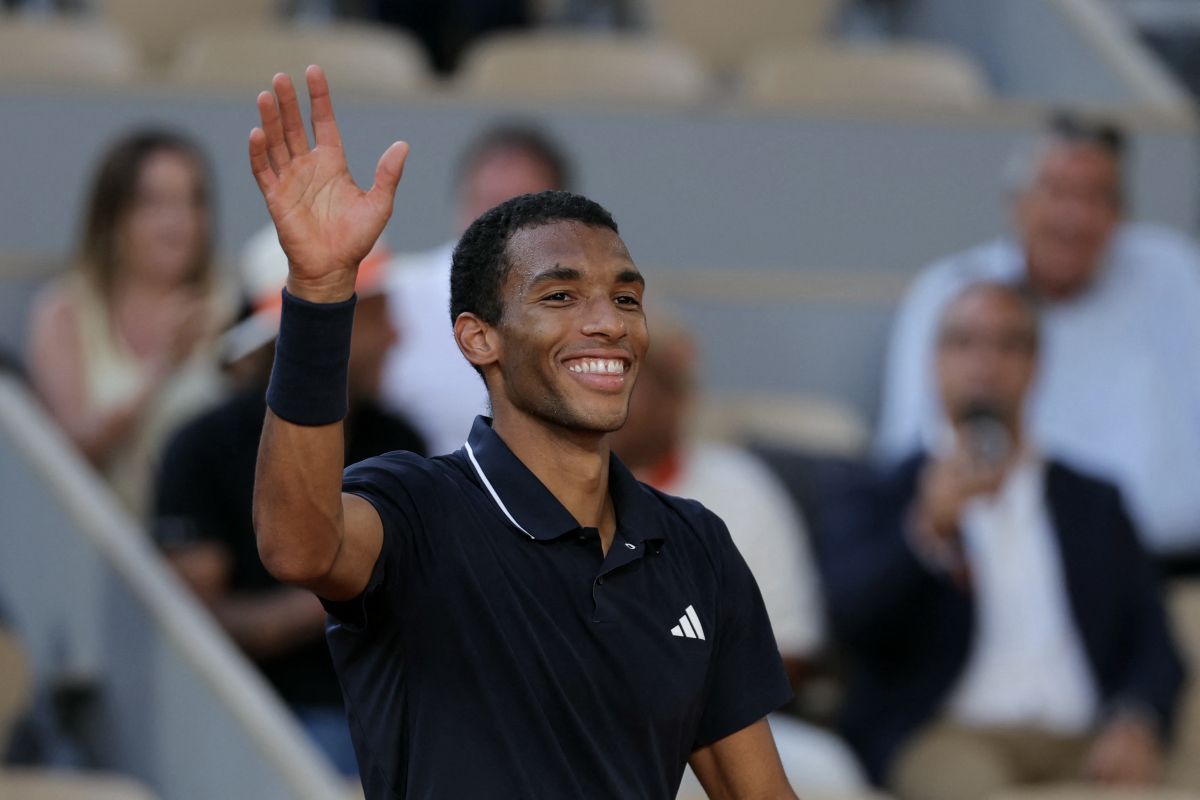Auger-Aliassime im French-Open-Viertelfinale
