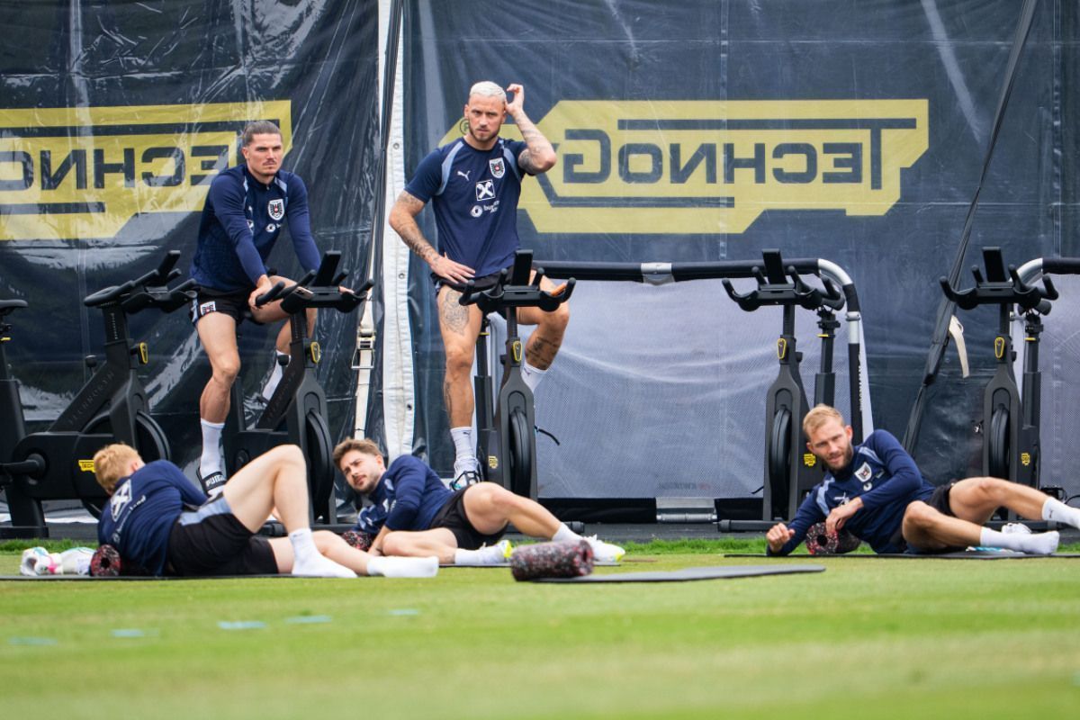 Arnautovic regeneriert im ÖFB-Training mit Startelf