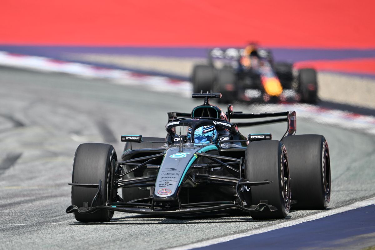 Russell jubelt im Mercedes über zweiten F1-Sieg in Spielberg