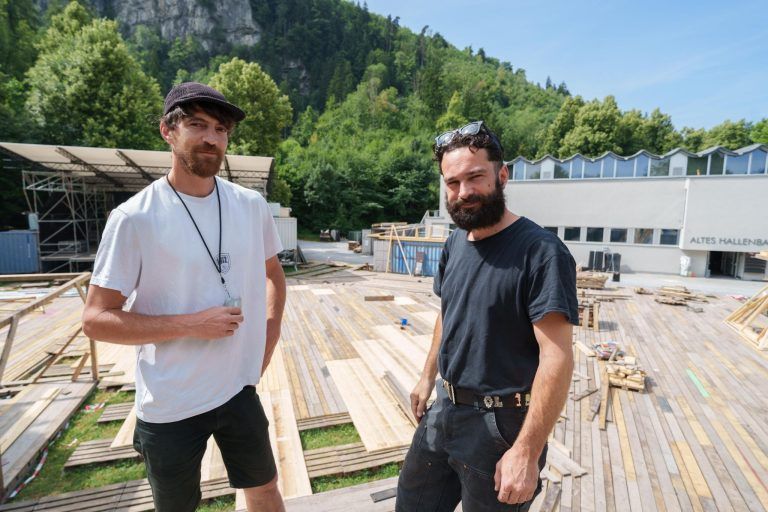 Poolbar Festival: Ohne Akkuschrauber kein Applaus