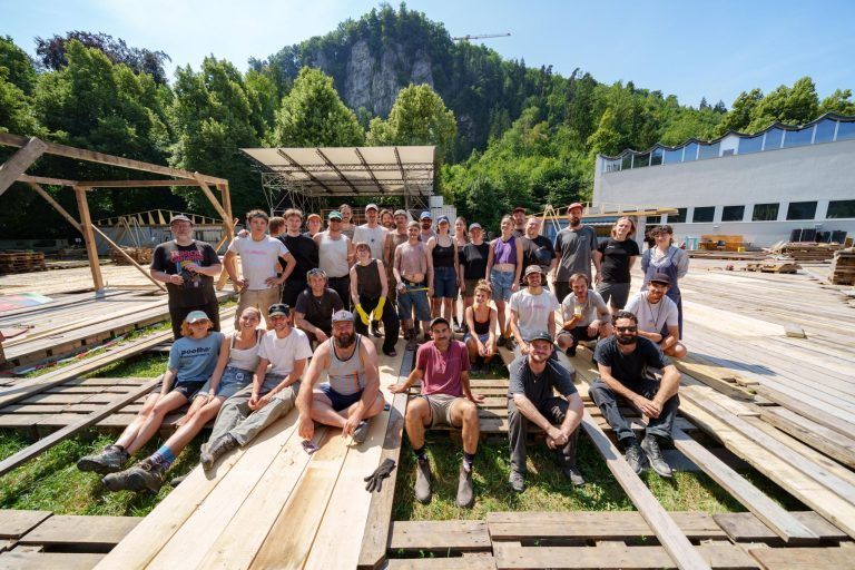 Poolbar Festival: Ohne Akkuschrauber kein Applaus