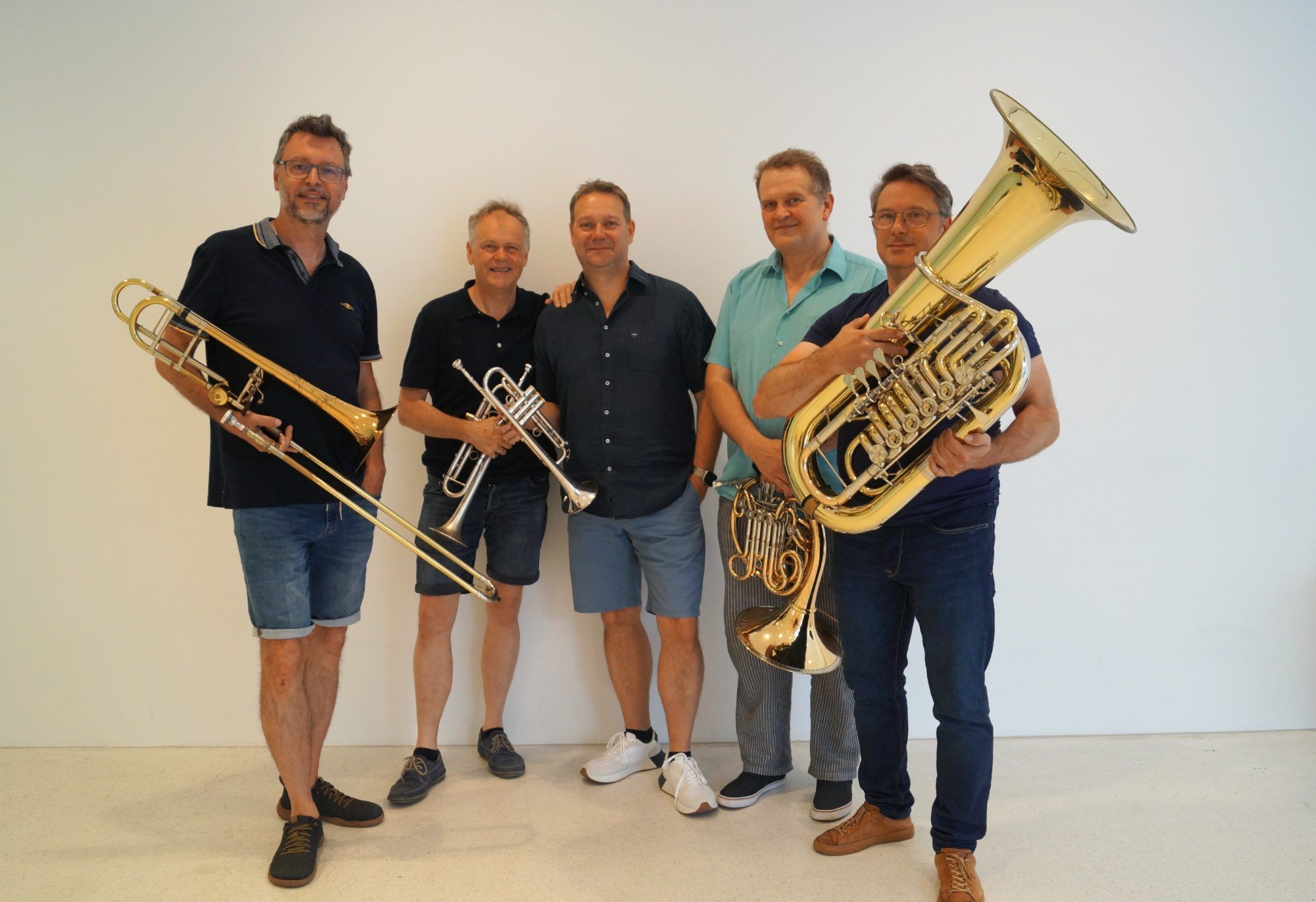 Dem Blechbläserensemble Sonus Brass gelang eine meisterhafte Performance gleichermaßen für Klein und Groß