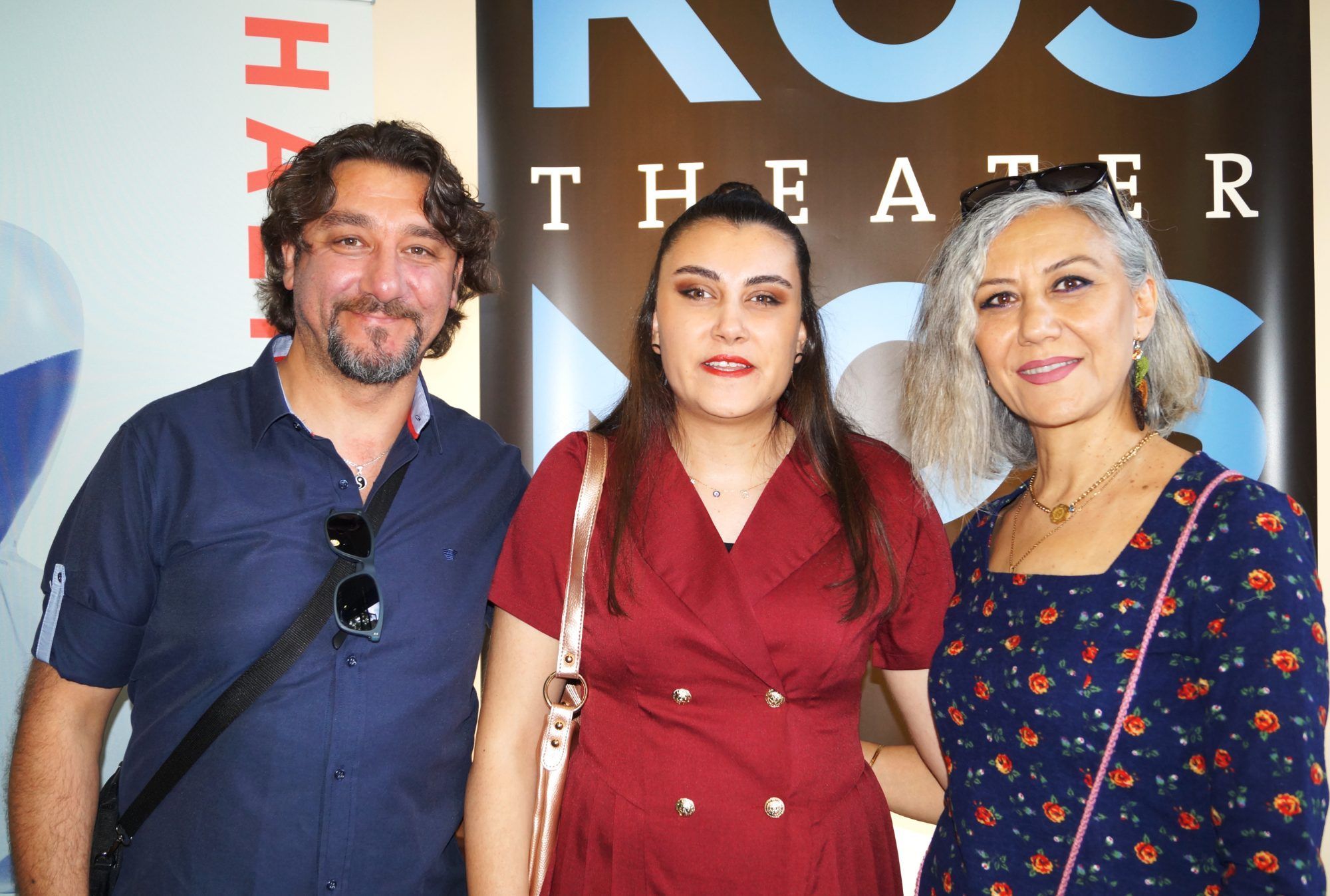 Serkan, Elif und Nurcan Duman freuten sich auf die Schauspieler