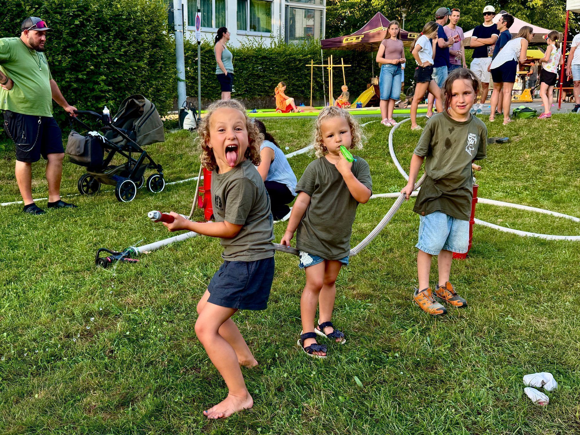 Klara, Sophie und Sophie hatten ihren Spaß