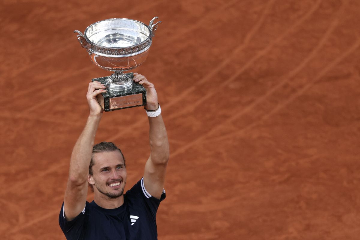 Tennis-Spieler Alexander Zverev gewinnt French Open