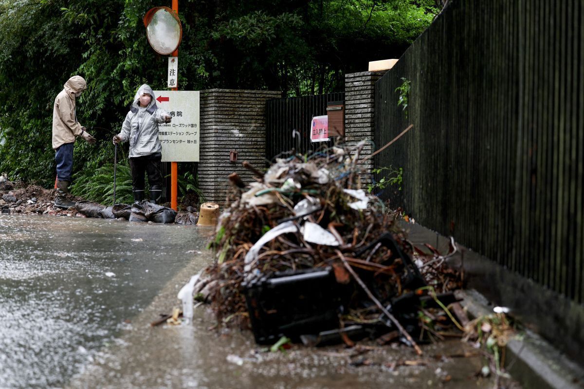 Japan ordnet vor Taifun Massen-Evakuierung an