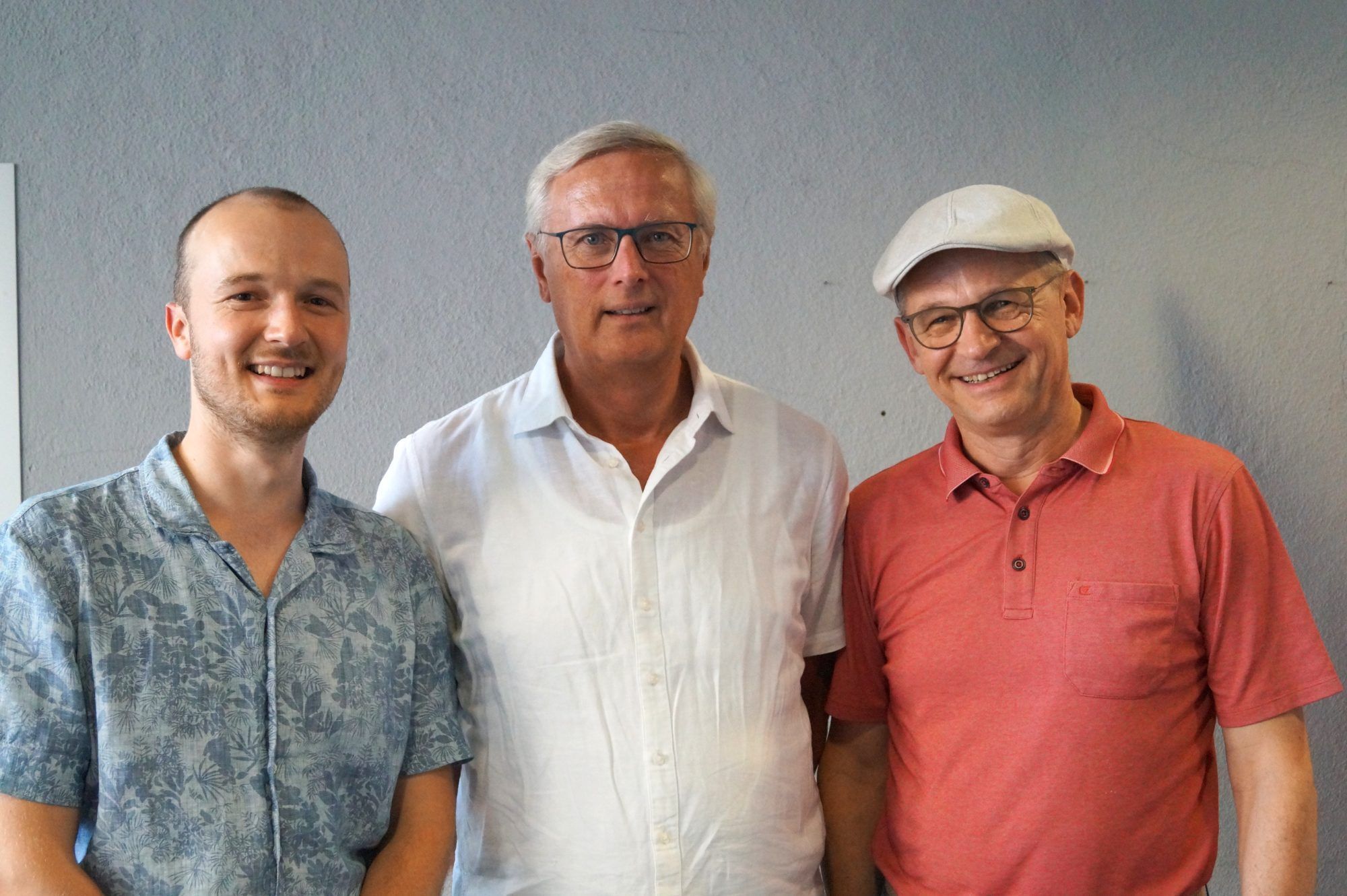Anton Doppelbauer, Andreas Maitz und Thomas Doppelbauer