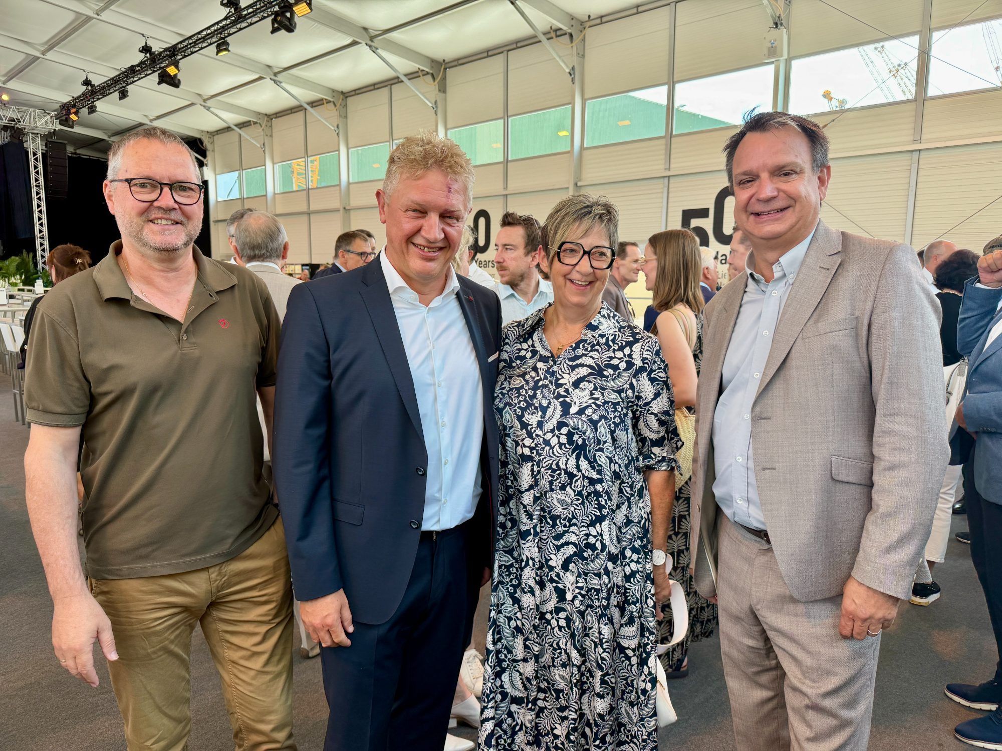 Sigi Terzer, Michael und Priska Hartmann, Philipp Tomaselli