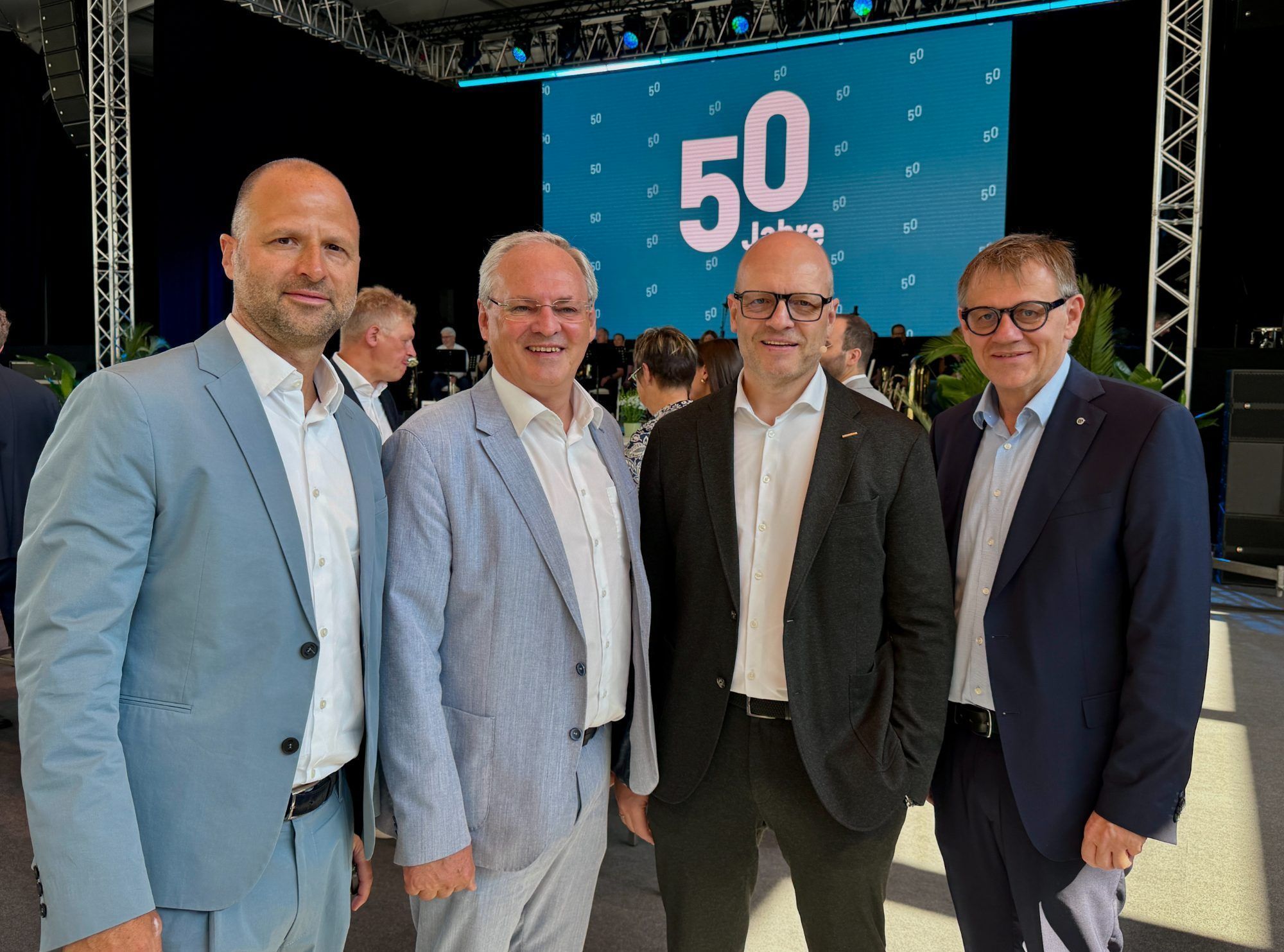 Marco Tittler, Harald Sonderegger, Markus Schmidle und Christoph Thoma