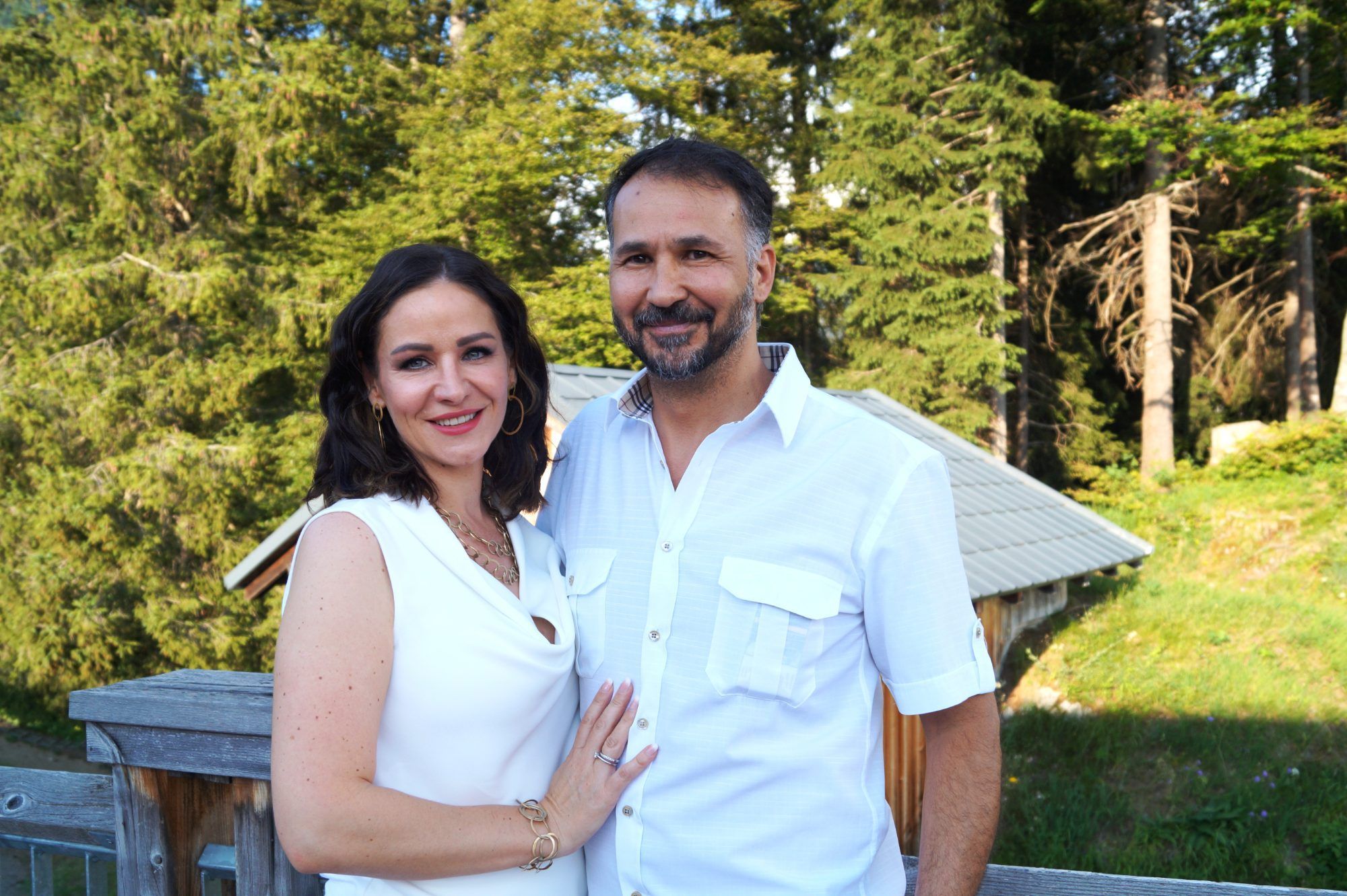 Michelle und Philipp Bishay genossen einen traumhaften Abend
