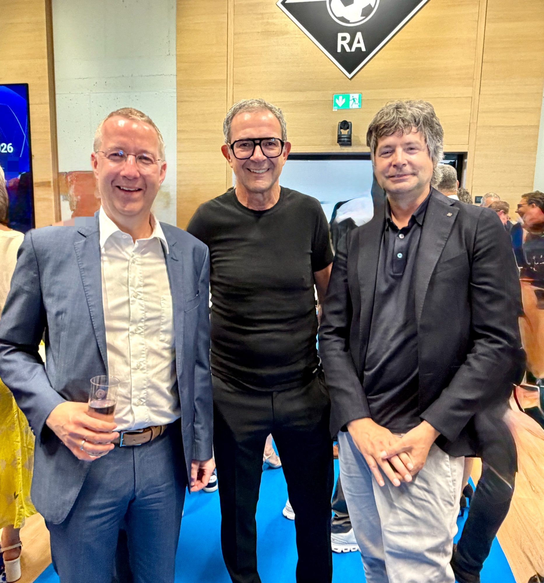 Stefan Sausgruber, Bernhard Ölz und Daniel Wüstner