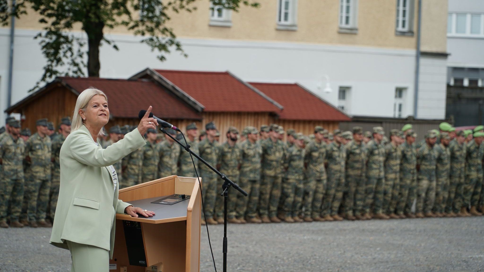 Übergabe Militärkommando Vorarlberg