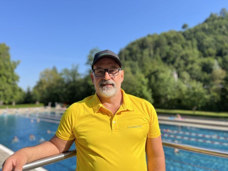 Bademeister Markus Hellbock