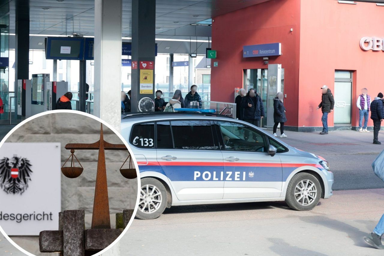 Bahnhof Dornbirn: Schwere Vorwürfe gegen Polizisten enden mit Haftstrafen