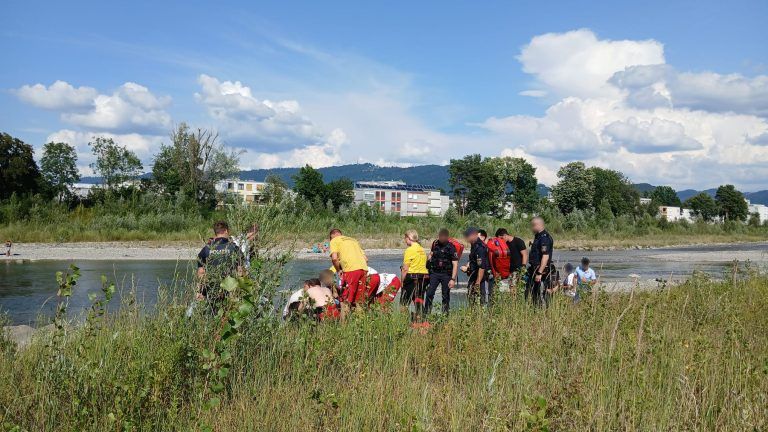 Badeunfall Bregenzer Ach