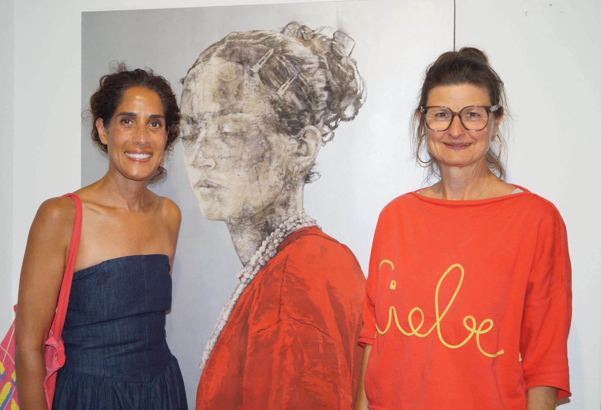 Samina Rehmann (La Fleur) kam mit Ina Kufner (Bildungshaus Batschuns)