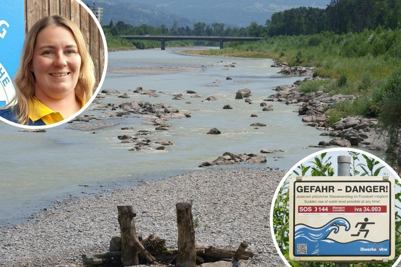 Badeunfall an der Bregenzerach: Neues Bildmaterial und Details vom Einsatz
