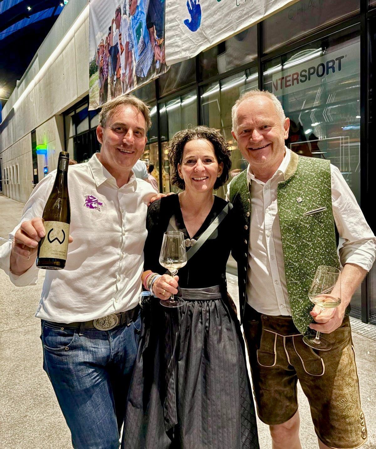 Des Passt: Thomas und Angelika Amann, Peter Marko