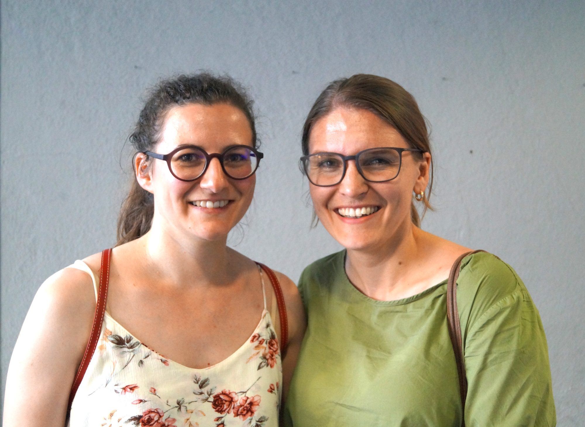 Cäcilia Weber und Judith Hirzburger freuten sich auf die Musik