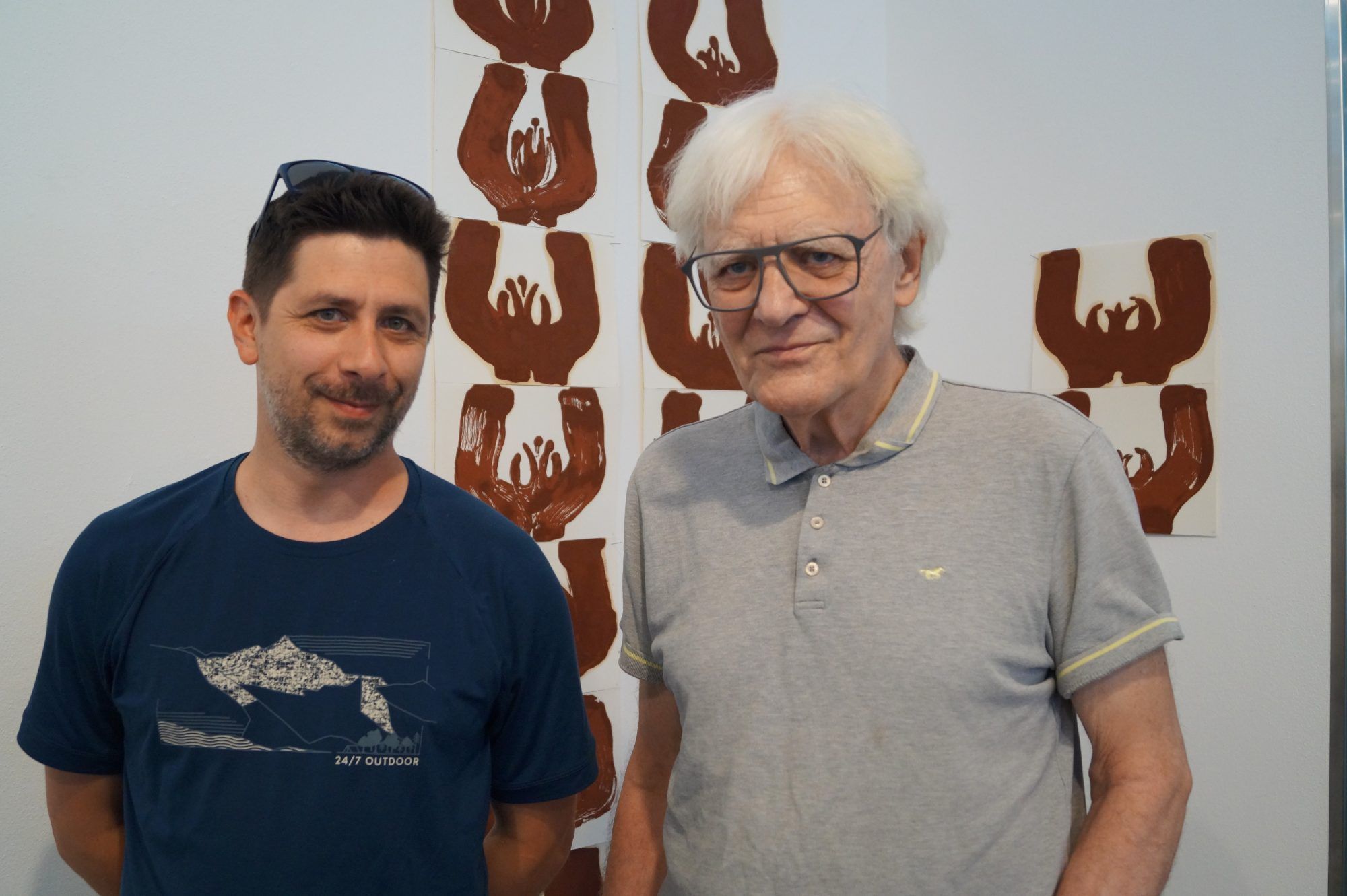 Matthias und Johannes Rausch gefiel die Ausstellung