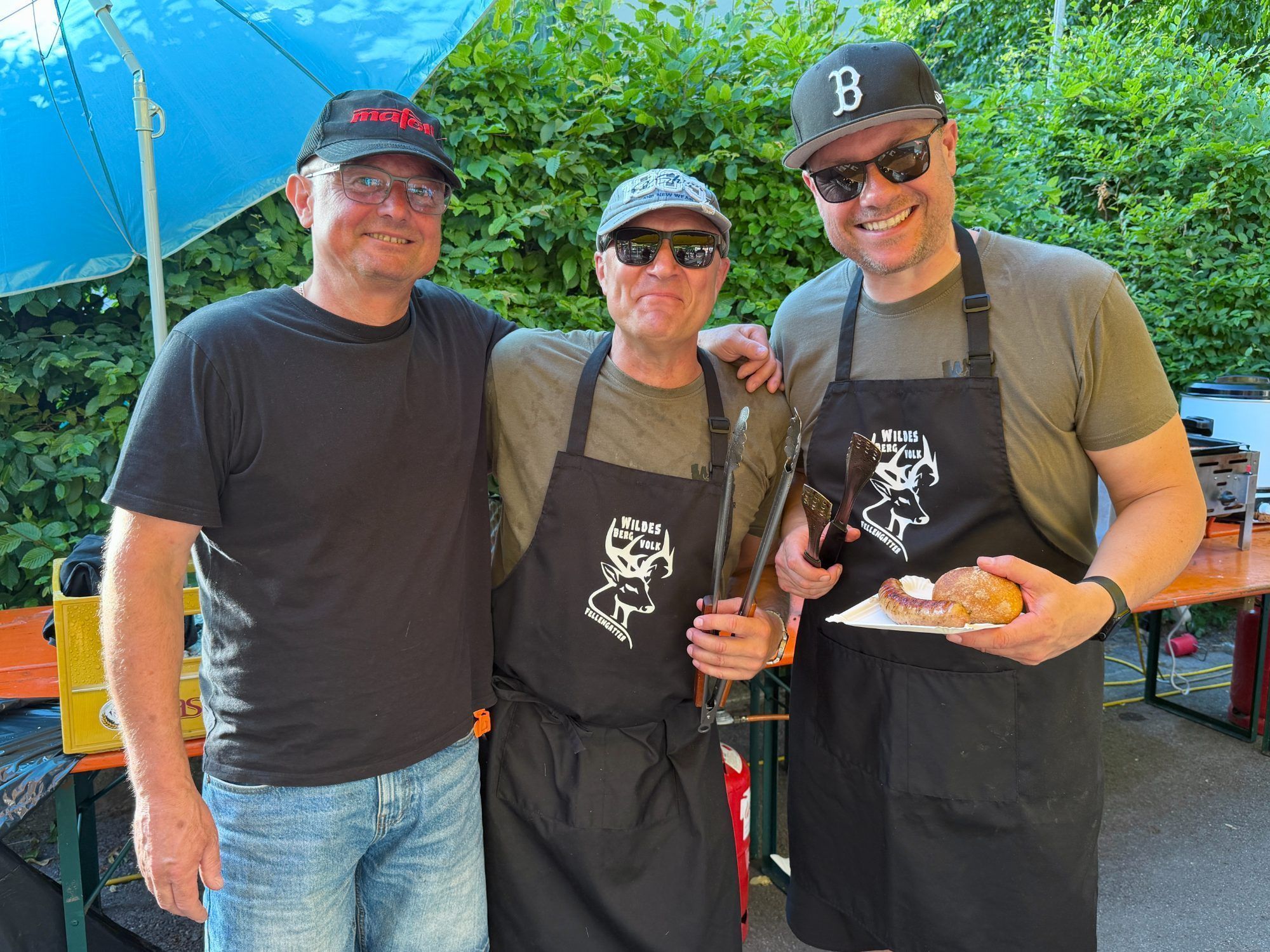 Hannes Gabriel, Kurt Macek und Jürgen Blaha