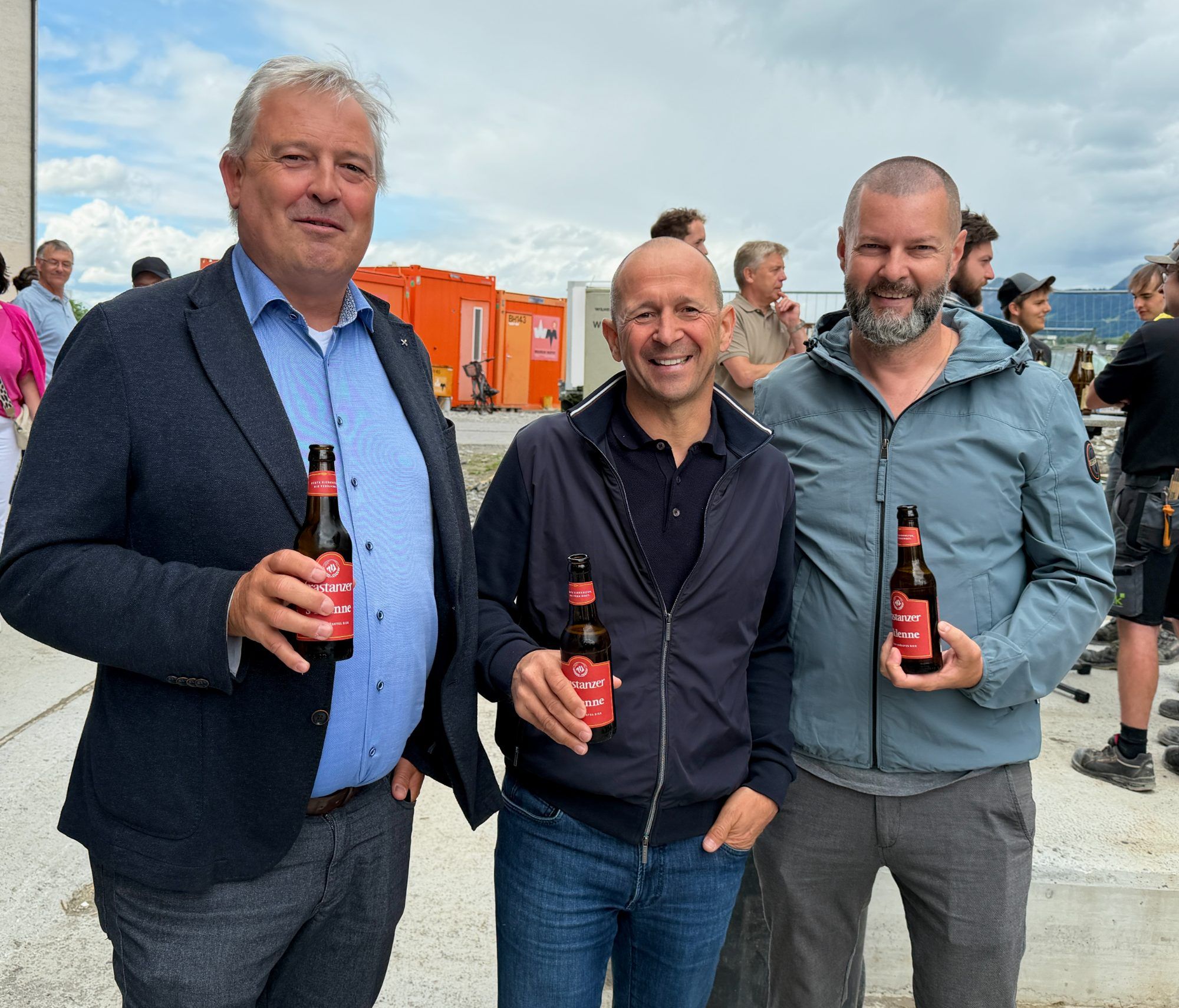Andreas Spiegel, Kurt Micheline und Alexandar Milojevic
