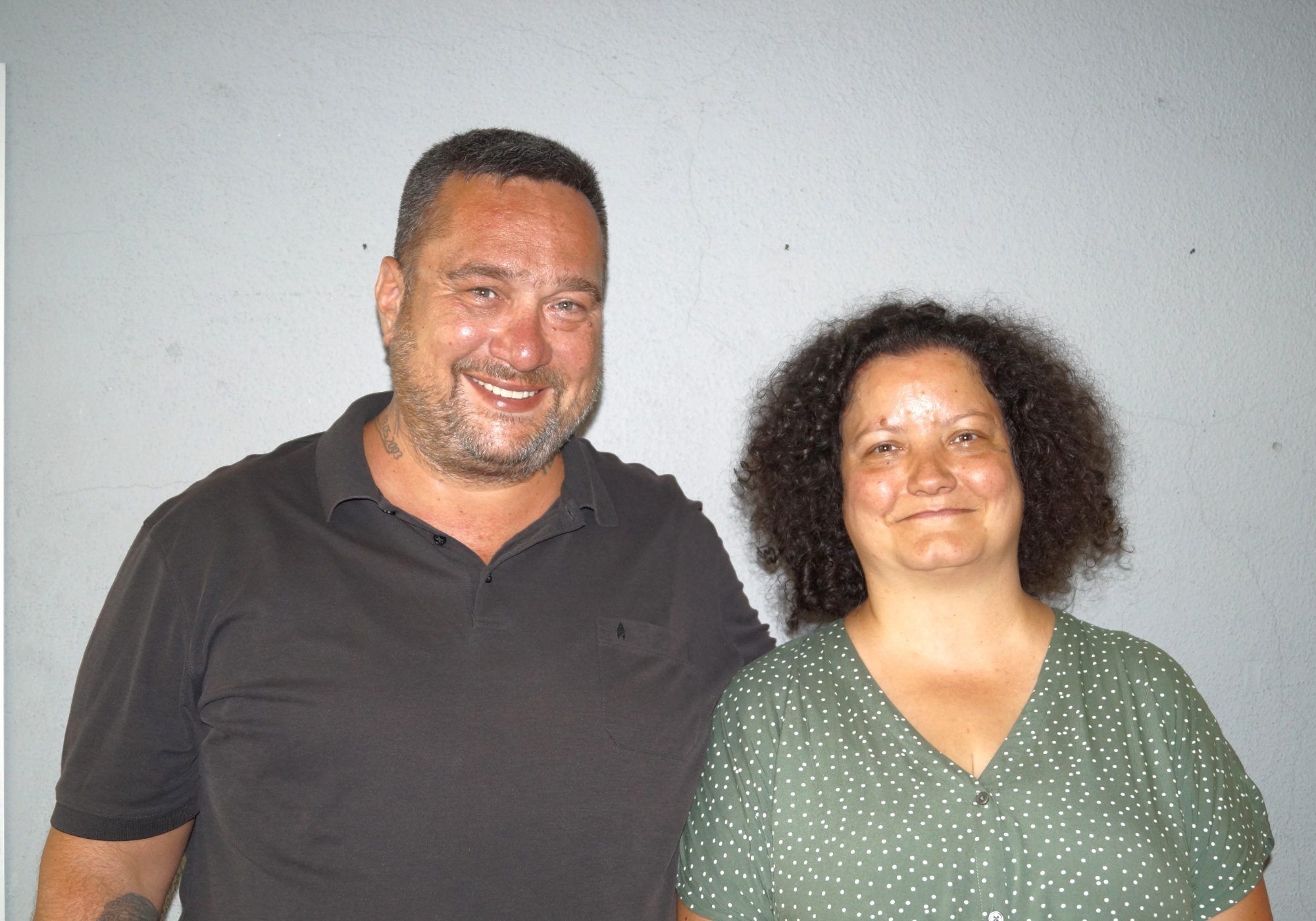 Markus Schwärzler und Kathrin Nägele vom Theater Kosmos