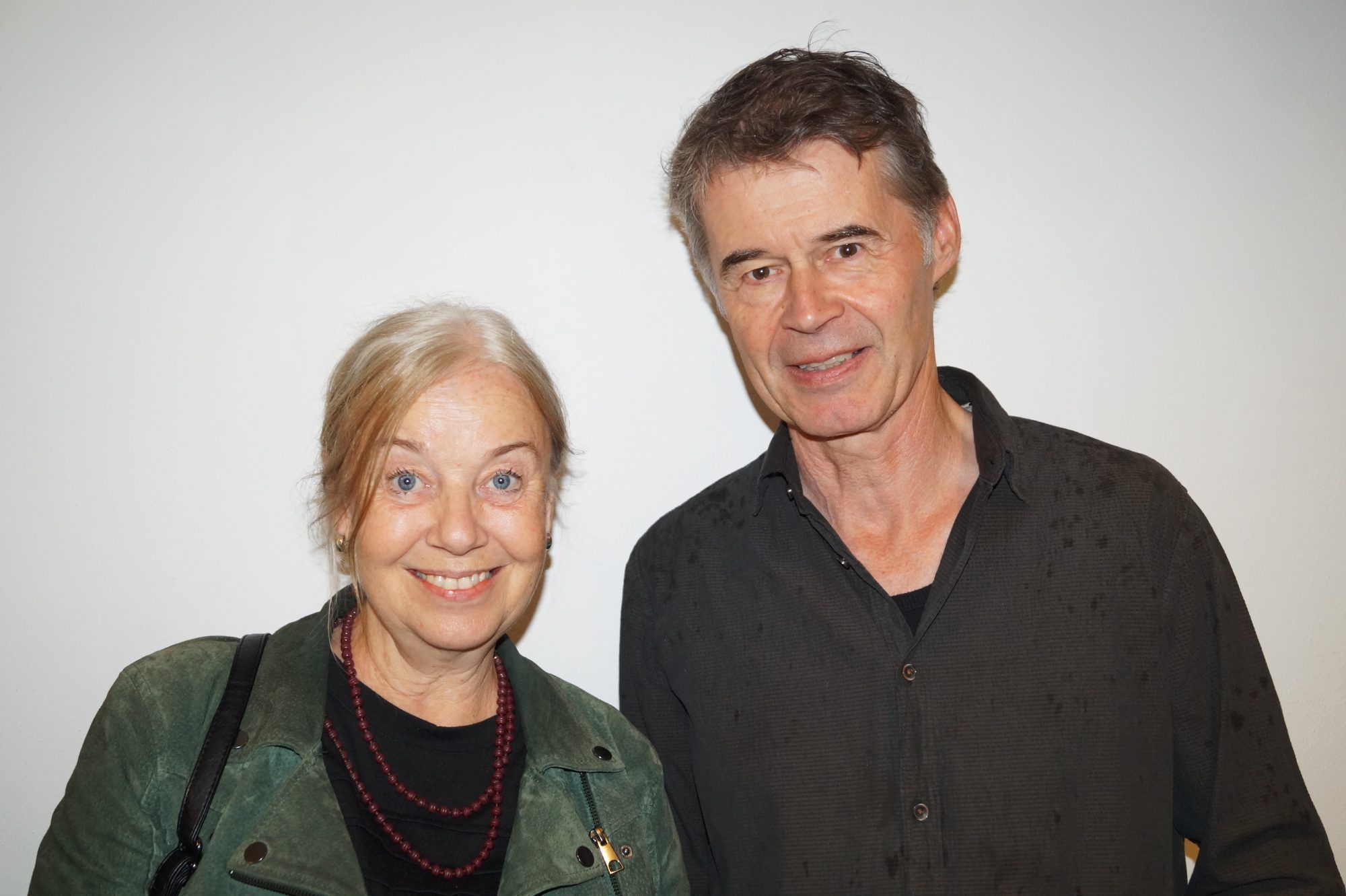 Die Künstler May-Britt Nyberg und Albrecht Zauner 
