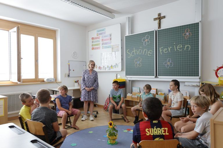 Am Ende war es doch nicht der letzte Schultag in Gurtis