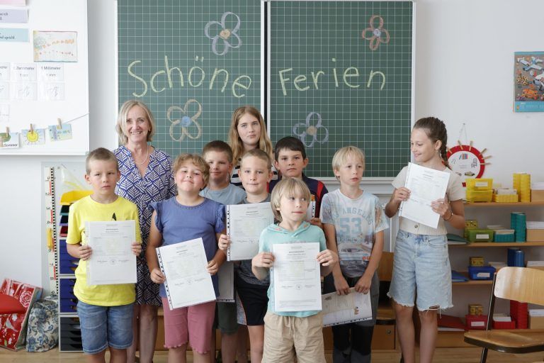 Am Ende war es doch nicht der letzte Schultag in Gurtis