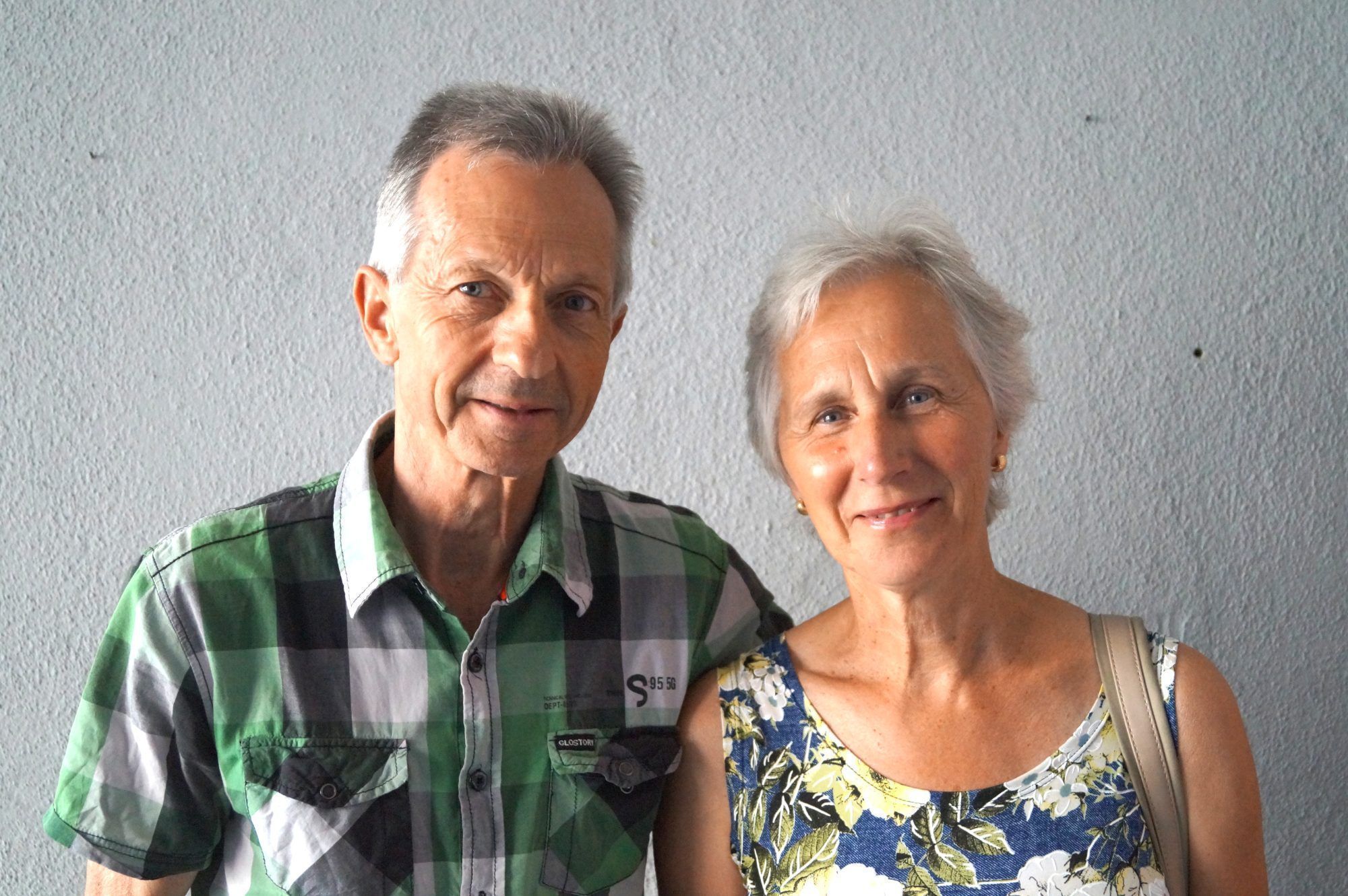 Willi und Ingeborg Kühmayer bezeichnen sich als sehr interessierte Zuhörer