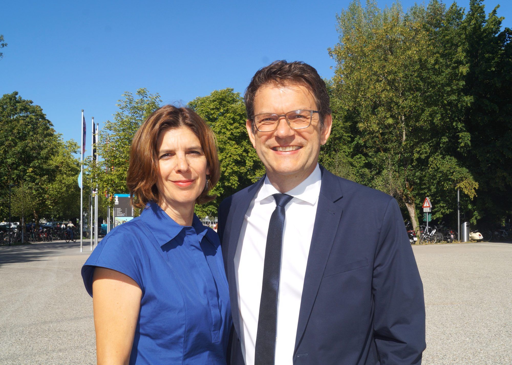 Der kaufmännische Direktor der Bregenzer Festspiele Michael Diem mit Ehefrau Janet