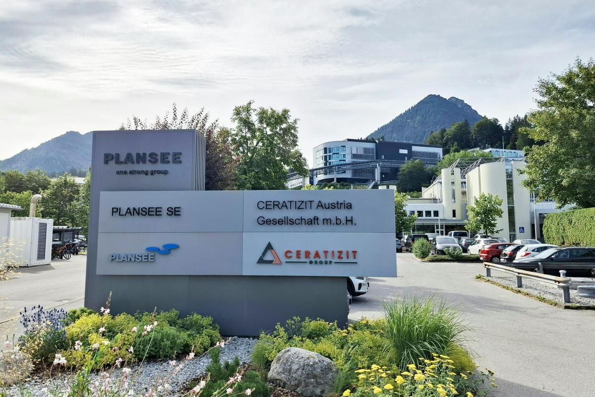 Plansee-Umsatz 2025/2026 stieg auf 2,35 Mrd. Euro