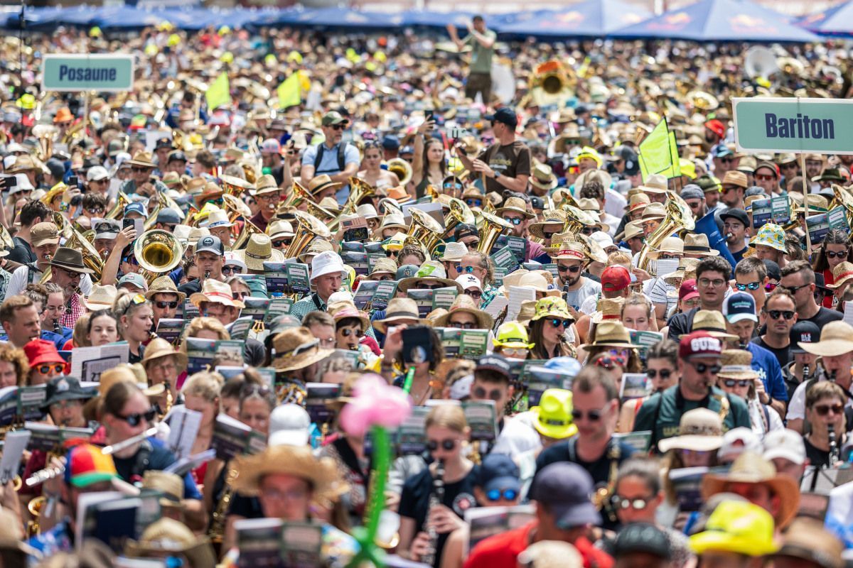 Festival Woodstock der Blasmusik erwartet 110.000 Gäste