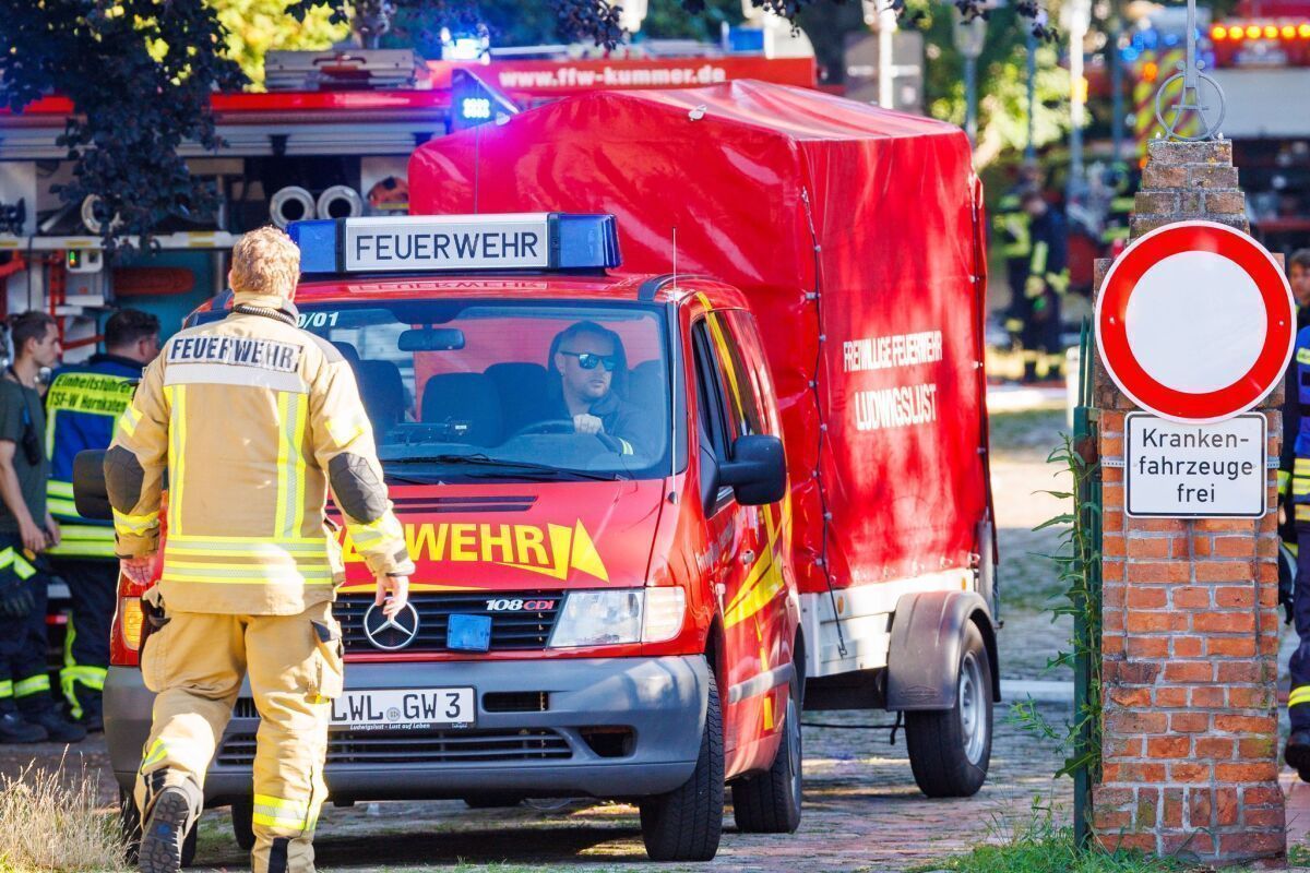 Zwei Tote bei Dachstuhlbrand in deutschem Krankenhaus