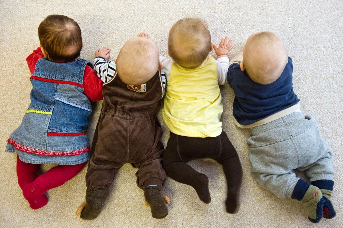 Babys zeigen gewisse Tanz-Moves ab zwölf Monaten