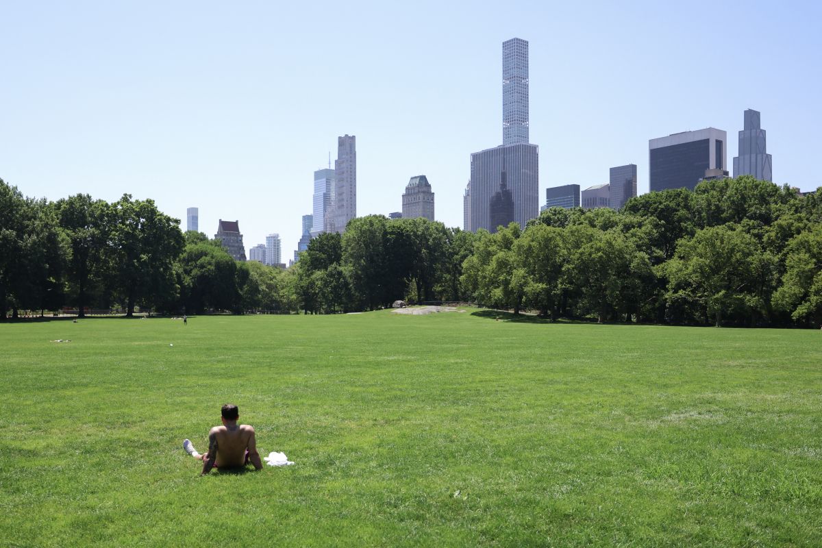 Temperatur in New Yorker Central Park auf 14-Jahres-Hoch