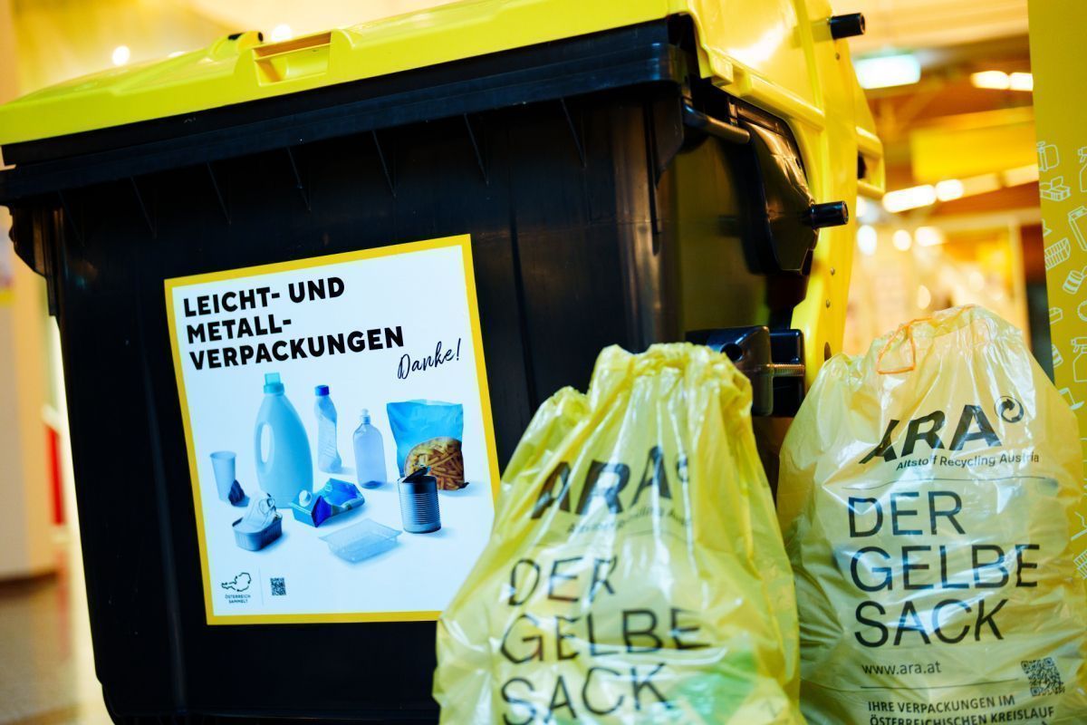 Österreicher sammeln mehr Kunststoff- und Metallverpackungen
